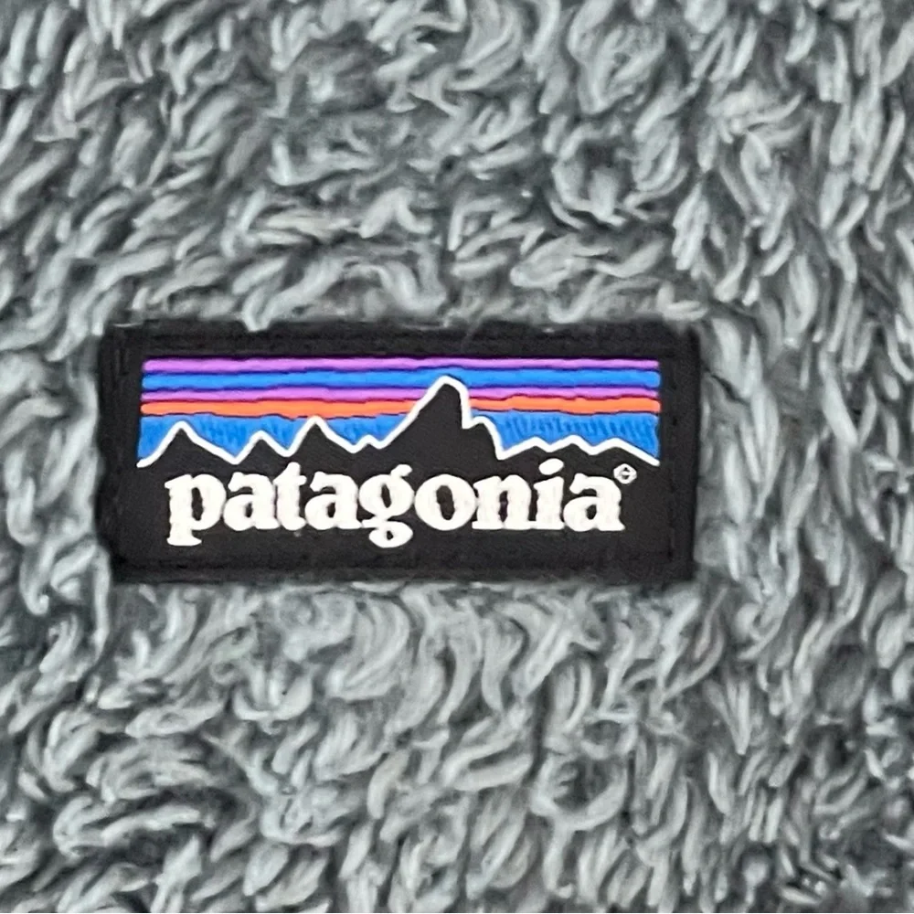 Patagonia Vest Grey & Red Pulls Los Gatos Fleece #65490 Youth Girl’s Size Med 10